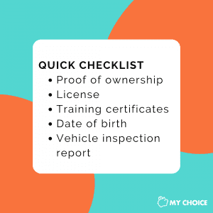 Car Insurance Checklist