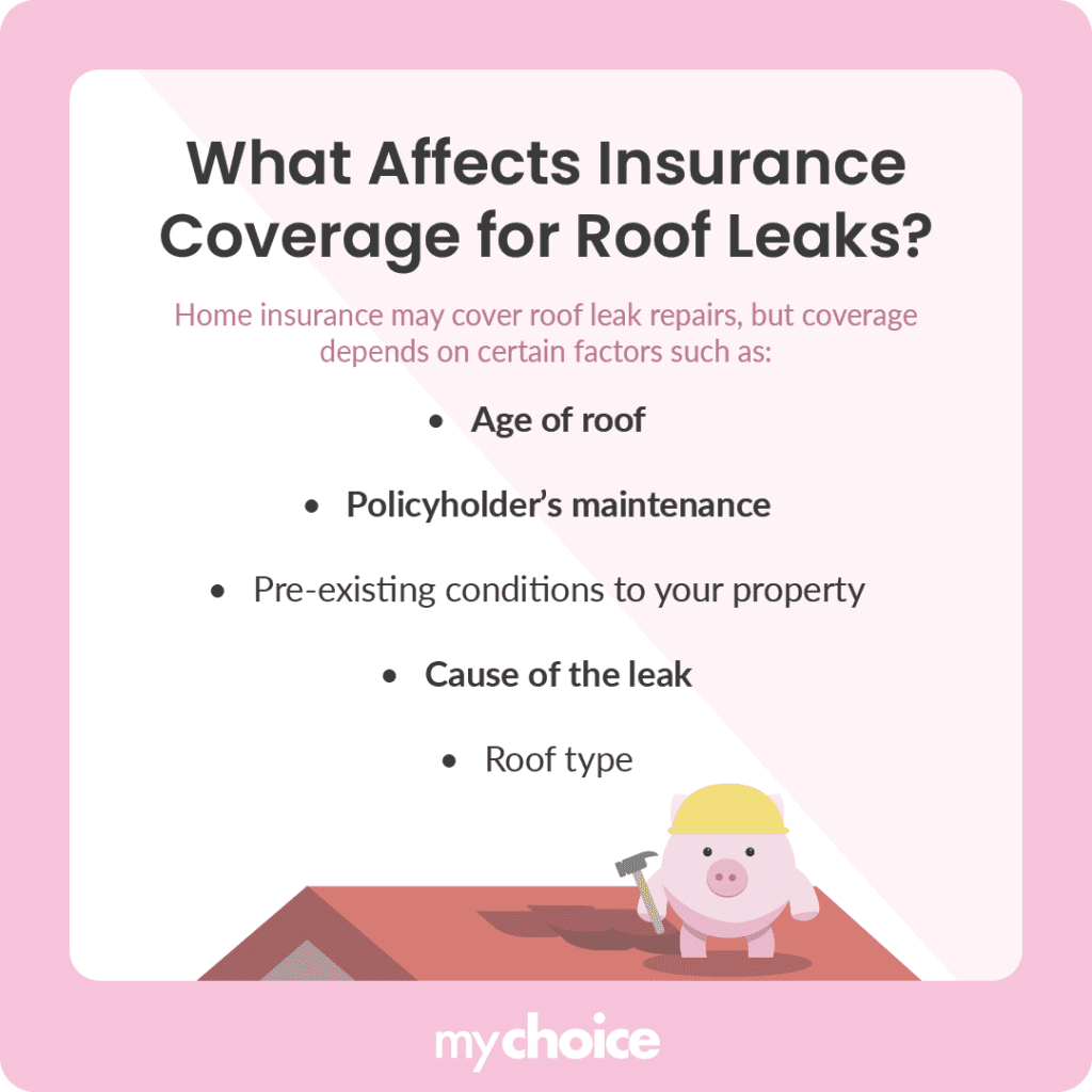 What Affects Insurance Coverage for Roof Leaks?