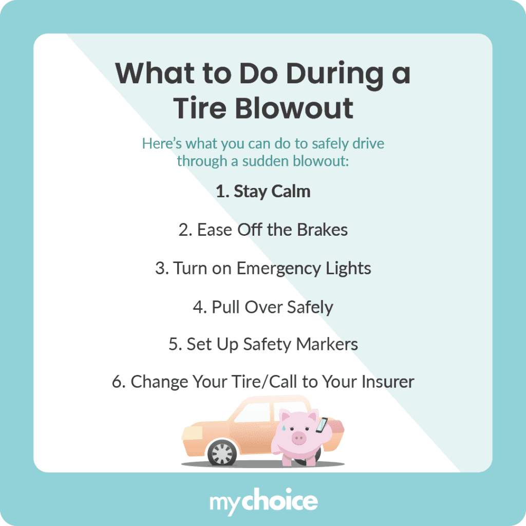 What to Do During a Tire Blowout