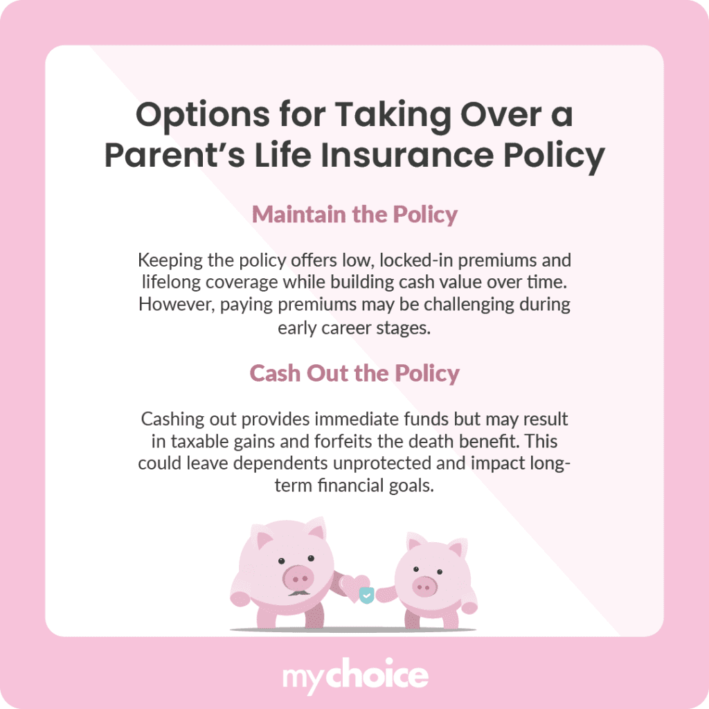 Options for Taking Over a Parent’s Life Insurance Policy