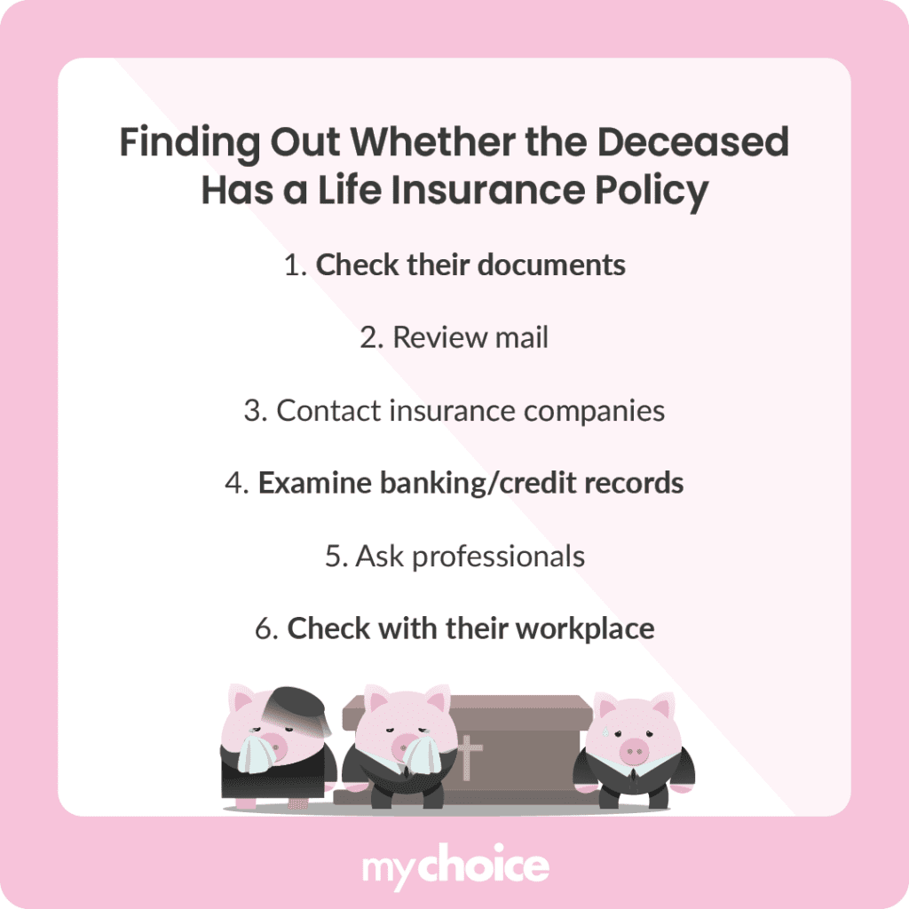 Finding Out Whether the Deceased Has a Life Insurance Policy