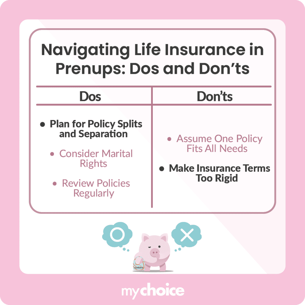 Navigating Life Insurance in Prenups_Essential Dos and Don'ts