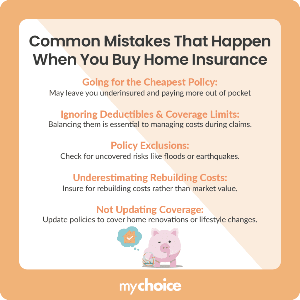 Common Mistakes That Happen When You Buy Home Insurance