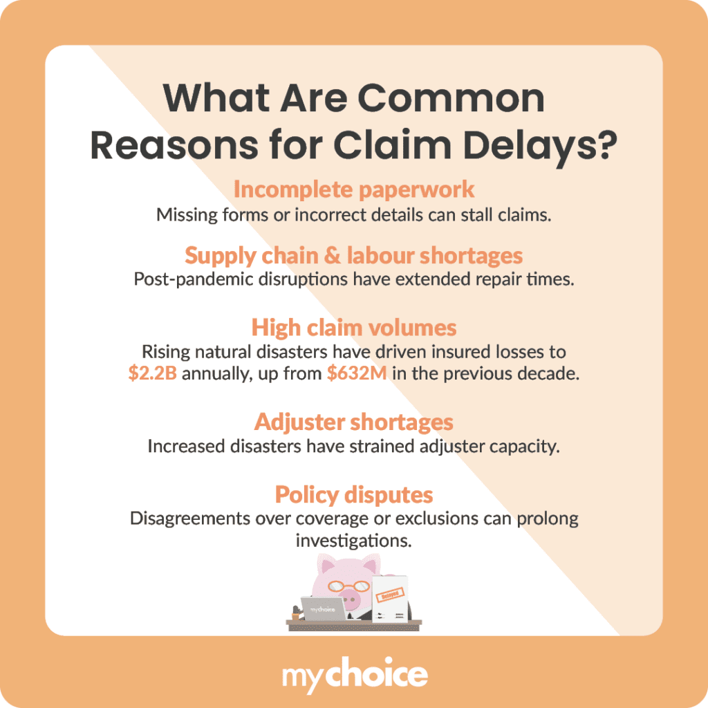 What Are Common Reasons for Claim Delays