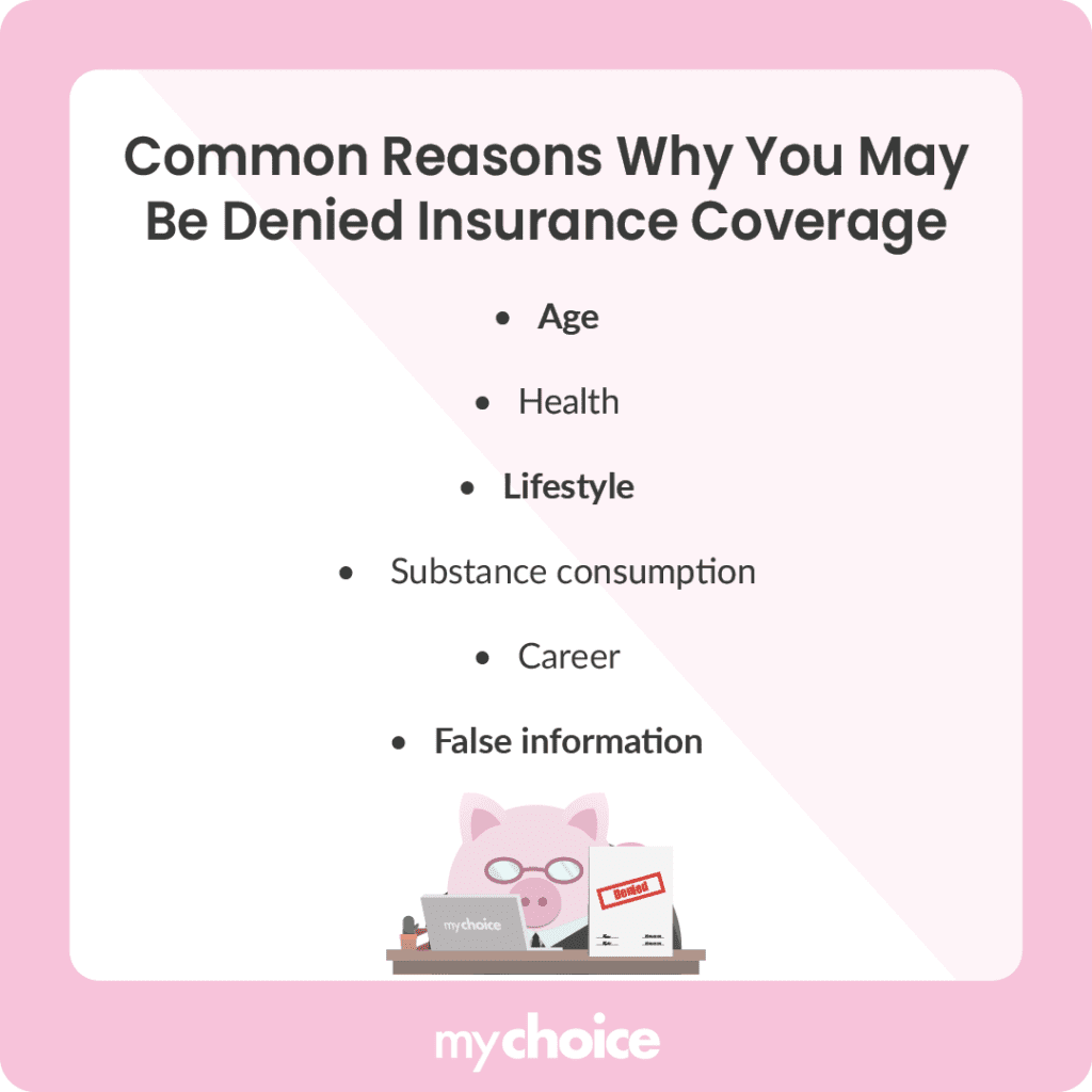 Common Reasons Why You May Be Denied Insurance Coverage